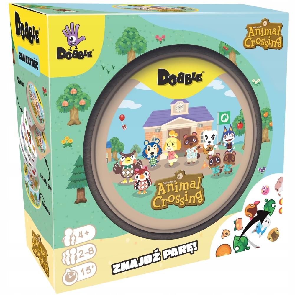 Spoločenská hra Dobble Animal Crossing Rebel